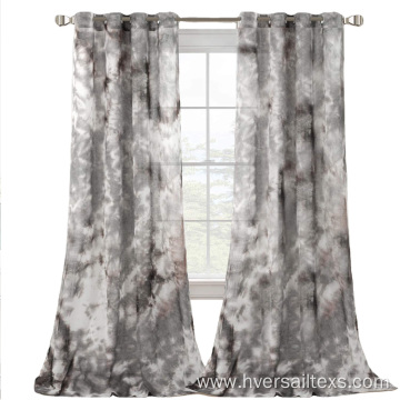 Rich Manual Tie Dye Curtains